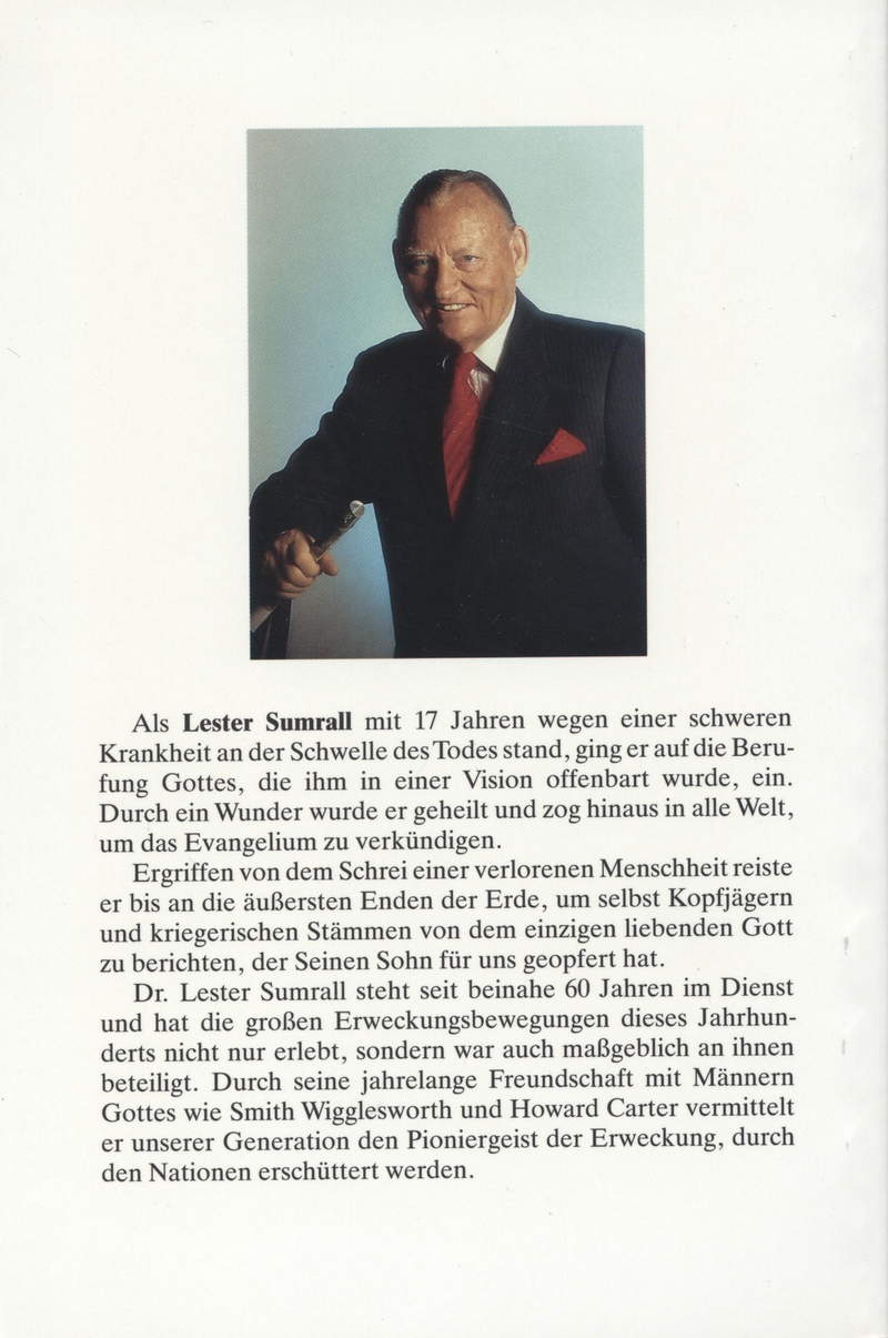 Rückseitencover Von der Vision ergriffen