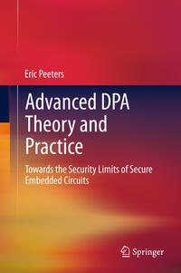 Vorderes Coverbild Advanced DPA Theory and Practice