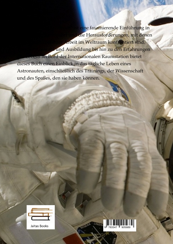 Rückseitencover Das Leben als Astronaut