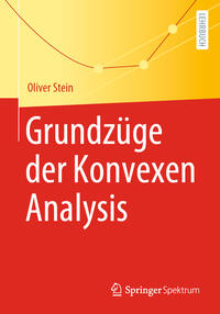 Vorderes Coverbild Grundzüge der Konvexen Analysis
