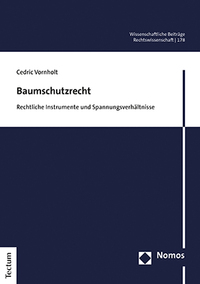 Vorderes Coverbild Baumschutzrecht