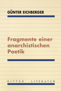 Vorderes Coverbild Fragmente einer anarchistischen Poetik