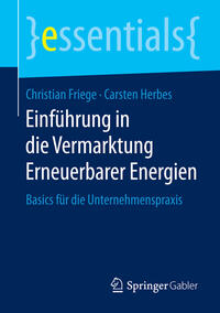 Vorderes Coverbild Einführung in die Vermarktung Erneuerbarer Energien