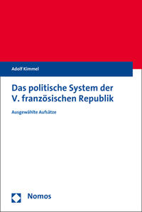 Vorderes Coverbild Das politische System der V. französischen Republik
