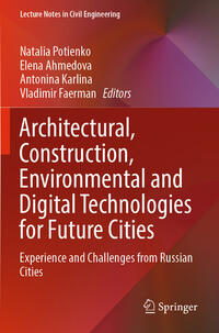 Vorderes Coverbild Architectural, Construction, Environmental and Digital Technologies for Future Cities