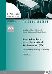 Vorderes Coverbild Benutzerhandbuch für das Occupational Self Assessment (OSA)