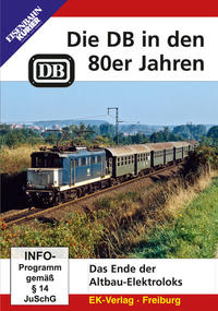 Vorderes Coverbild Die DB in den 80er Jahren