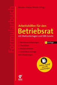 Vorderes Coverbild Arbeitshilfen für den Betriebsrat