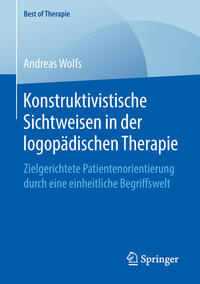Vorderes Coverbild Konstruktivistische Sichtweisen in der logopädischen Therapie