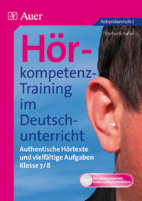 Vorderes Coverbild Hörkompetenz-Training im Deutschunterricht