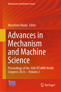 Vorderes Coverbild Advances in Mechanism and Machine Science