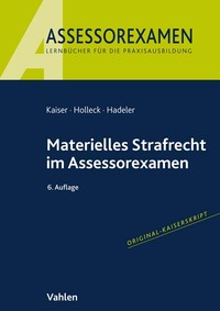 Vorderes Coverbild Assessorexamen / Materielles Strafrecht im Assessorexamen