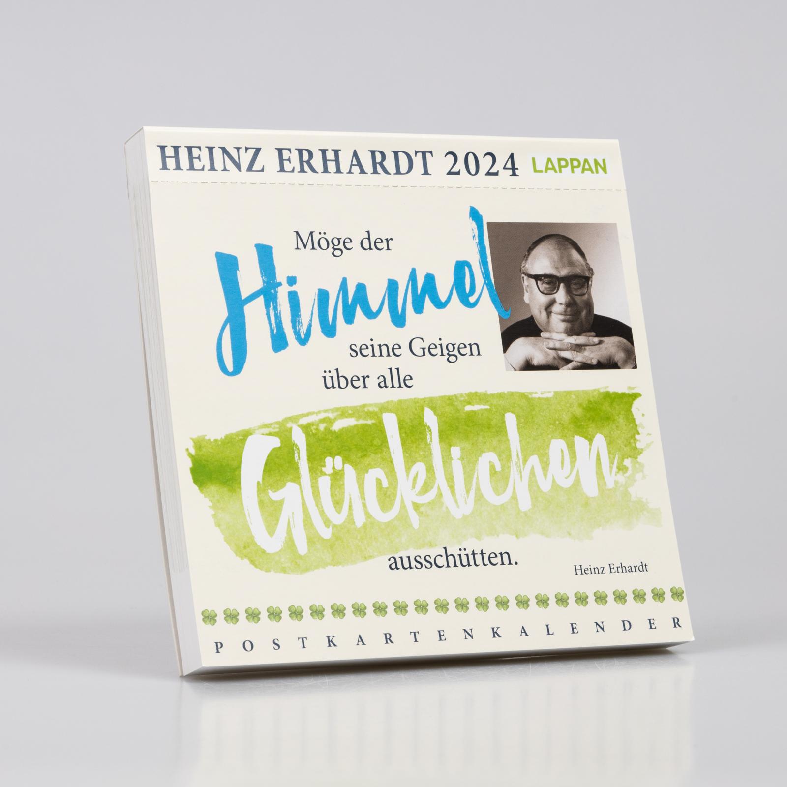 Anderes Coverbild Heinz Erhardt Postkartenkalender 2024