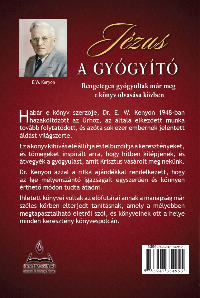 Rückseitencover Jézus, a gyógyító
