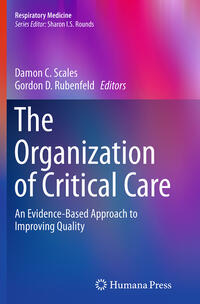 Vorderes Coverbild The Organization of Critical Care