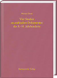 Vorderes Coverbild Vier Studien zu arabischen Dokumenten des 8.–14. Jahrhunderts