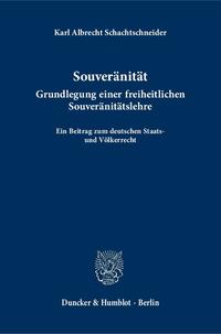 Vorderes Coverbild Souveränität.