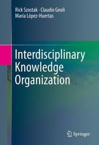 Vorderes Coverbild Interdisciplinary Knowledge Organization