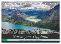 Vorderes Coverbild Norwegen, Oppland (Tischkalender 2025 DIN A5 quer), CALVENDO Monatskalender
