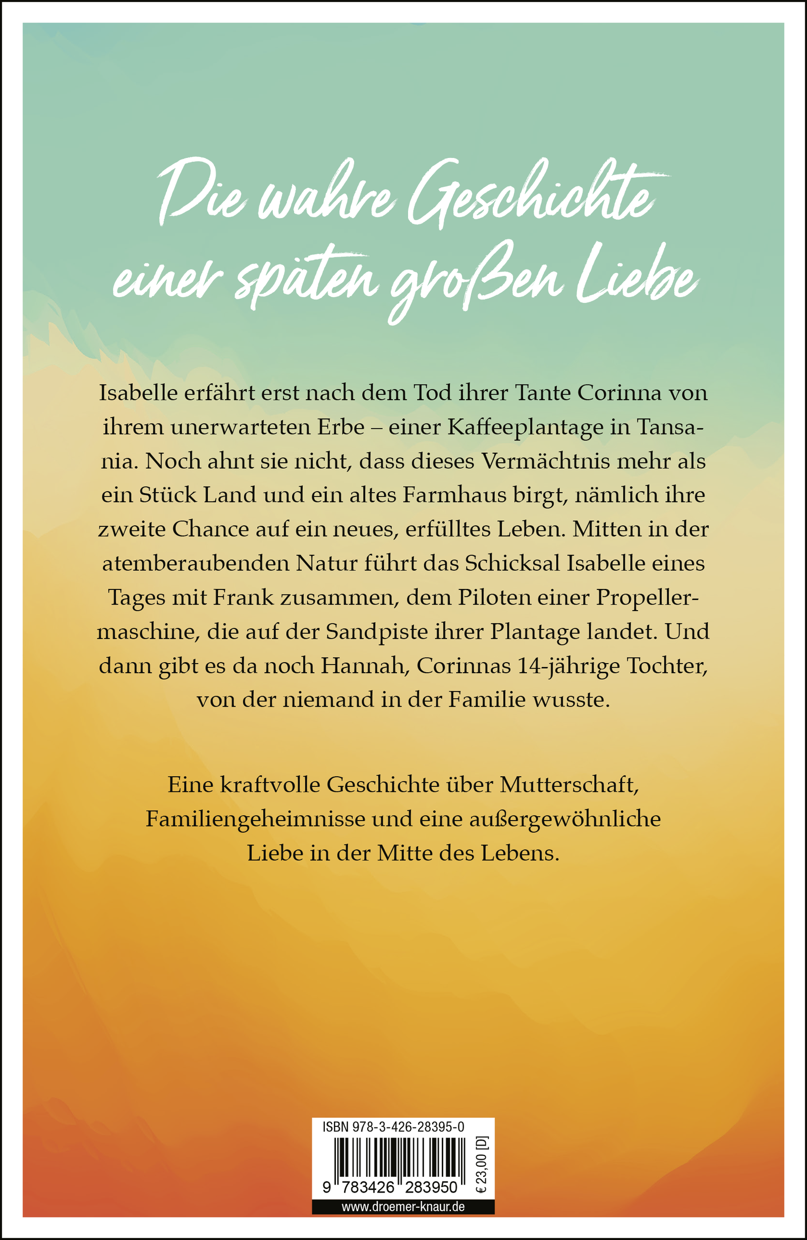 Rückseitencover Das Flüstern des Lebens