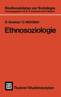 Vorderes Coverbild Ethnosoziologie