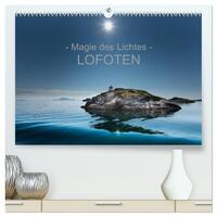 Vorderes Coverbild – Magie des Lichtes – LOFOTEN (hochwertiger Premium Wandkalender 2025 DIN A2 quer), Kunstdruck in Hochglanz