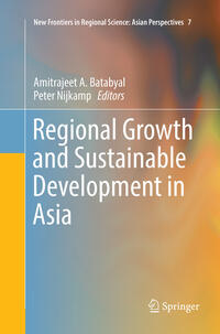 Vorderes Coverbild Regional Growth and Sustainable Development in Asia