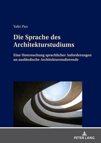 Vorderes Coverbild Die Sprache des Architekturstudiums