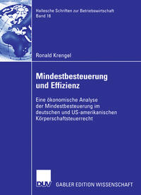 Vorderes Coverbild Mindestbesteuerung und Effizienz