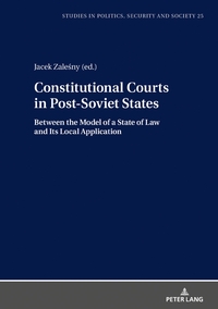 Vorderes Coverbild Constitutional Courts in Post-Soviet States