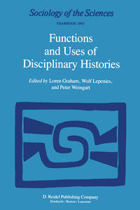 Vorderes Coverbild Functions and Uses of Disciplinary Histories