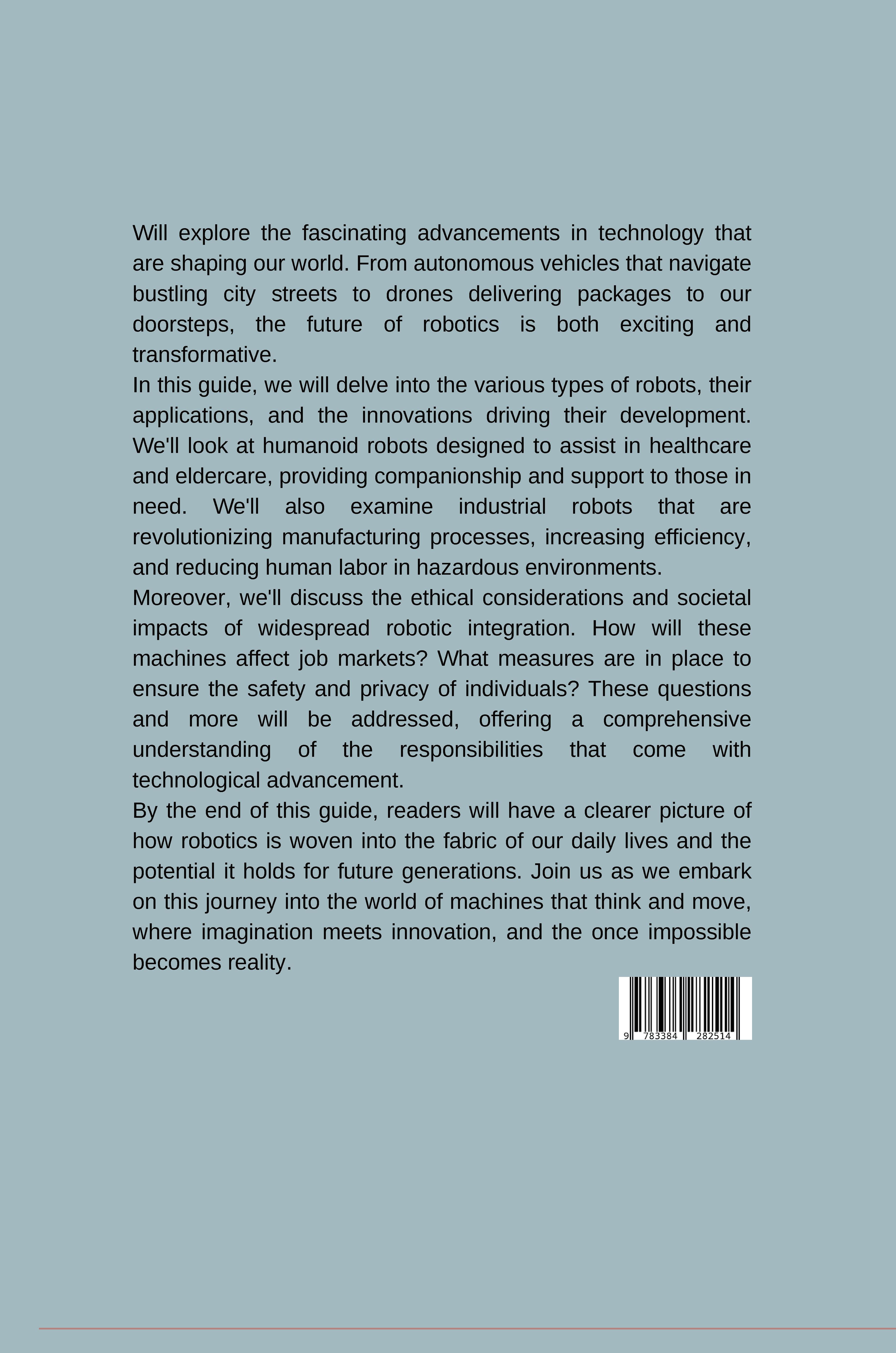 Rückseitencover Machines That Think and Move: A Guide to the Future of Robotics