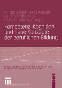 Vorderes Coverbild Kompetenz, Kognition und Neue Konzepte der beruflichen Bildung