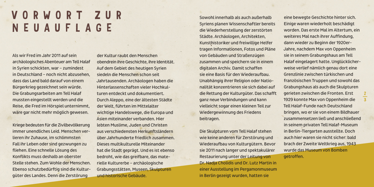 Beispielinhalt (Bild) Fred am Tell Halaf
