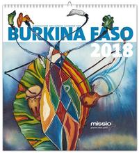 Vorderes Coverbild missio-Kunstkalender 2018 Burkina Faso