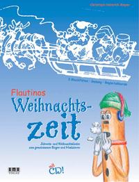 Vorderes Coverbild Flautinos Weihnachtszeit