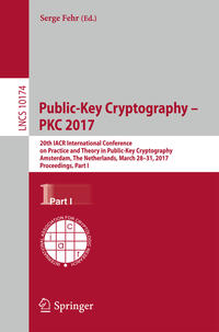 Vorderes Coverbild Public-Key Cryptography – PKC 2017