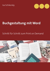 Vorderes Coverbild Buchgestaltung mit Word