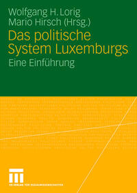 Vorderes Coverbild Das politische System Luxemburgs