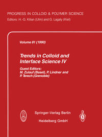Vorderes Coverbild Trends in Colloid and Interface Science IV