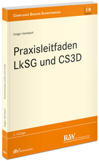 Vorderes Coverbild Praxisleitfaden LkSG und CS3D