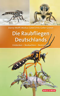 Vorderes Coverbild Die Raubfliegen Deutschlands