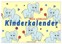Vorderes Coverbild Mein schönster Kinderkalender (Wandkalender 2025 DIN A2 quer), CALVENDO Monatskalender