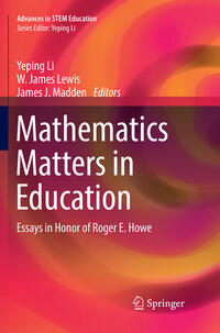 Vorderes Coverbild Mathematics Matters in Education
