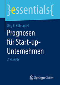 Vorderes Coverbild Prognosen für Start-up-Unternehmen