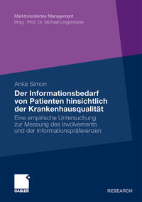 Vorderes Coverbild Der Informationsbedarf von Patienten hinsichtlich der Krankenhausqualität