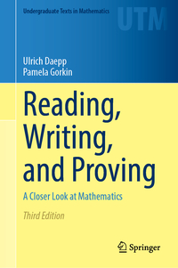 Vorderes Coverbild Reading, Writing, and Proving