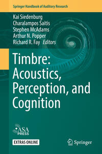 Vorderes Coverbild Timbre: Acoustics, Perception, and Cognition