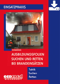 Vorderes Coverbild Ausbildungsfolien Suchen und Retten bei Brandeinsätzen - Download