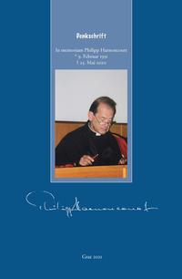 Vorderes Coverbild Denkschrift in memoriam Philipp Harnoncourt
